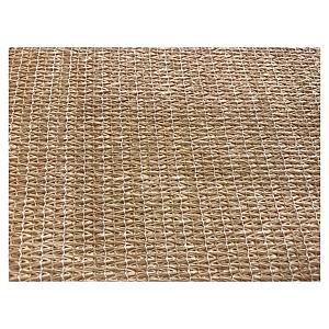 Harmonicadoek HDPE 290 x 300 cm, incl. bevestigingsmaterialen, zand.