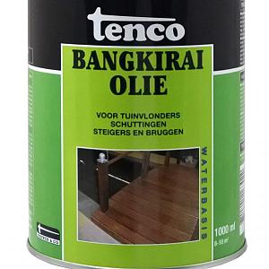 Tenco bangkirai olie transparant  blank 1 l.