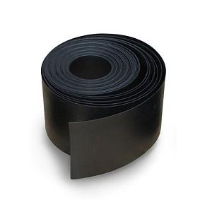 Hillfence privacystroken op rol, 19 cm breed en 50 m1 lang, zwart.