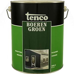 Tenco boerengroen semi-dekkend zijdeglans groen 5 l.