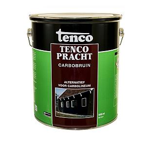 Tenco pracht carbobruin transparant zijdeglans bruin 5 l.