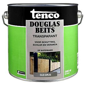 Tenco douglasbeits transparant zijdeglans oud grijs 2.5 l.