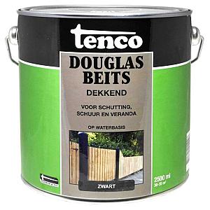 Tenco douglasbeits dekkend zijdeglans zwart 2.5 l.