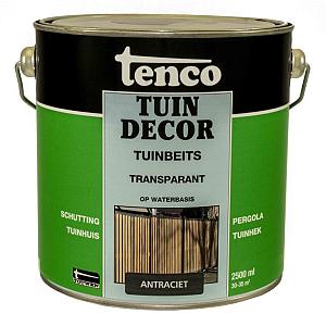 Tuindecor transparant zijdeglans antraciet 2.5 l.
