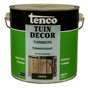 Tuindecor transparant zijdeglans groen 2.5 l.