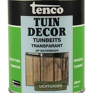 Tuindecor transparant zijdeglans lichtgroen 1 l.