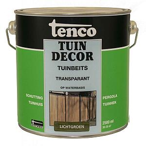 Tuindecor transparant zijdeglans lichtgroen 2.5 l.
