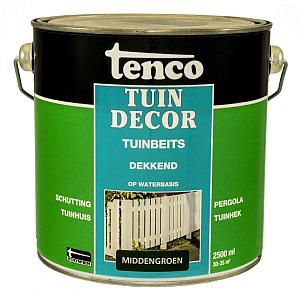 Tuindecor dekkend zijdeglans middengroen 2.5 l.