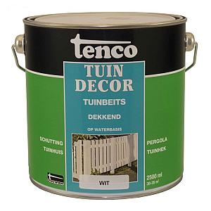 Tuindecor dekkend zijdeglans wit 2.5 l.
