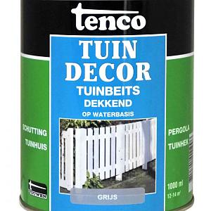 Tuindecor dekkend zijdeglans grijs 1 l.