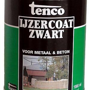 Tenco ijzercoat dekkend  zwart 1 l.