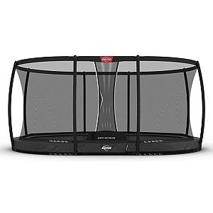 BERG Grand Champion InGround 470 Grey + Safety Net Deluxe