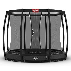 BERG Champion InGround 270 Grey + Safety Net Deluxe