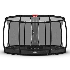 BERG Elite InGround 380 Grey + Safety Net Deluxe