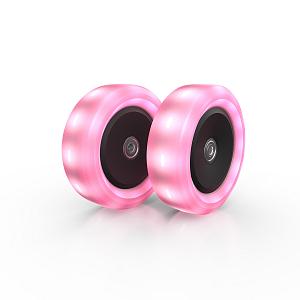 BERG Nexo Wheels 120x40mm Lights Pink
