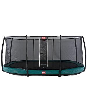 BERG Champion InGround 270 Green + Safety Net Deluxe
