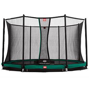 BERG Favorit InGround 380 Green + Safety Net Comfort