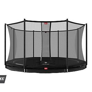 BERG Favorit InGround 380 Black + Safety Net Comfort
