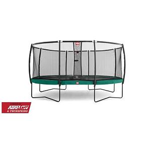 BERG Grand Champion InGround 520 Groen + Safety Net Deluxe