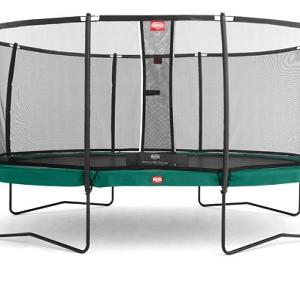 BERG Grand Champion InGround 470 Groen + Safety Net Deluxe