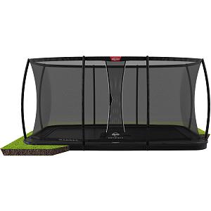 BERG Ultim Elite FlatGround 500 Black + Safety Net DLX XL