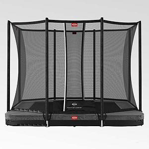 BERG Ultim Favorit InGround 280 Black + Safety Net Comfort