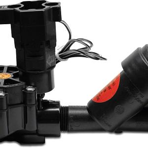 Rain Bird Drukreduceer filter combinatie RBY 1" binnendraad x buitendraad 10bar zwart type IXZ-100TBOS-with solenoid valve