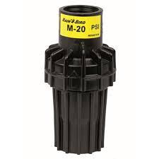 Rain Bird Drukreduceerventiel kunststof 3/4" binnendraad zwart type PSI-M20