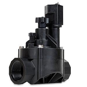 Rain Bird Magneetventiel glass-filled polypropylene 1" binnendraad 10bar 24VAC zwart type 100-HV