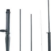 Rain Bird Spike kunststof 6 mm barbed 30cm zwart type PFR/RS