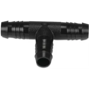 Rain Bird T-stuk 90 PP 1/2" barbed 5,5bar zwart type SPX Flex