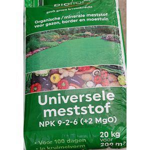 Bioflor Universele mest 9-2-6 (2mgO) 20 kg
