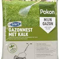 Pokon Gazonmest met Kalk 8,4kg voor 125m2