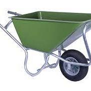 Stal kruiwagen groen PRO 160 L