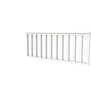Vuren hekwerk type A 178,5 x 73 cm, wit gespoten.