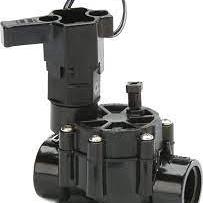 Rain Bird Magneetventiel glass-filled polypropylene 3/4" binnendraad 10bar 24VAC zwart type 075-DV