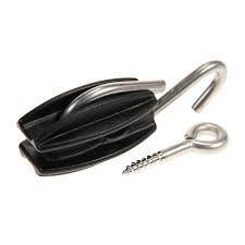 Ei-isolatoren met haak, incl. schroefoog