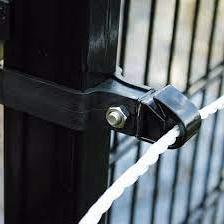 Isolator, kunststof voor draad/koord, voor 60*40 mm palen