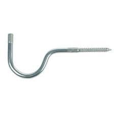 Isolatorsteunen (kort met zwanenhals) met M10 draad voor houten palen