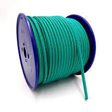 Koord, groen, 500 mtr 6 mm, PE 6*0,3 RVS/INOX + 3*0,25Cu