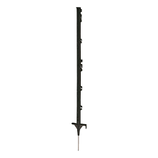Paal, kunststof, zwart, 105 cm