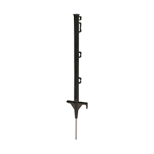 Paal, kunststof, zwart, 70 cm
