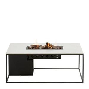 Cosidesign Line black frame / white marble look top