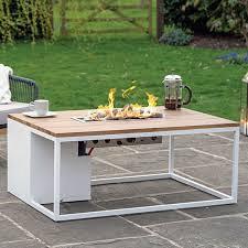 Cosiloft 120 white frame / teak top