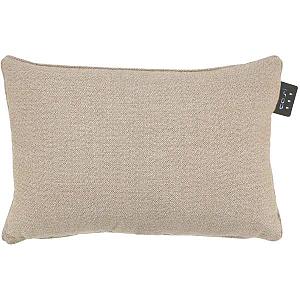 Cosipillow Knitted natural 40x60cmheating cushion with Sunbrella Savane coconut fabric