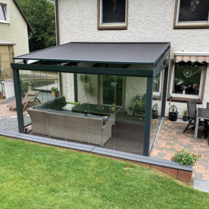 boven / opbouw dak zonwering / doek Trend 350 (Ral****) 300x300