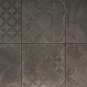 KERAM DECO CONCR GRAPHITE TRE 60X60X3CM