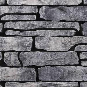 Stone walling Grijs/Zwart