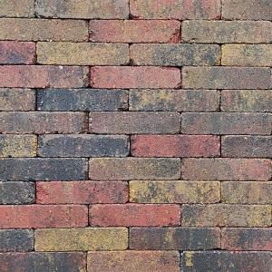 Stonique trommel waalformaat 7 cm oud bont