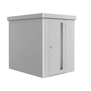 berging Neo 2A standaard deur, zilver metallic